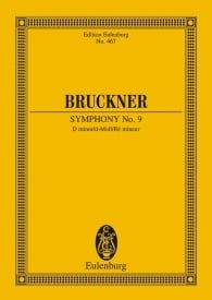 Bruckner: Symphony No. 9 D minor (Study Score) published by Eulenburg